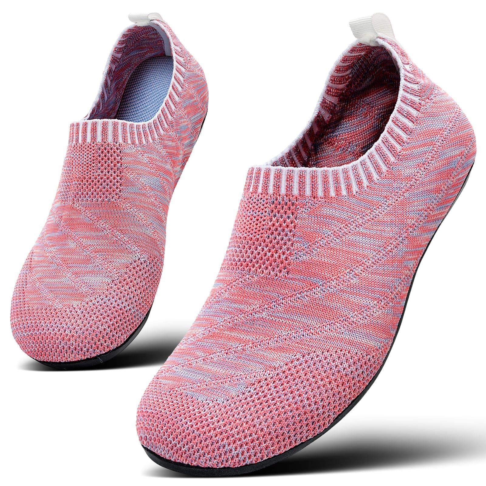 SosenferMens Womens Slippers Slip-on House Shoes Light Travel Slippers Anti-Skid Mesh Breathable Indoor, Outdoor, Spa Slippers