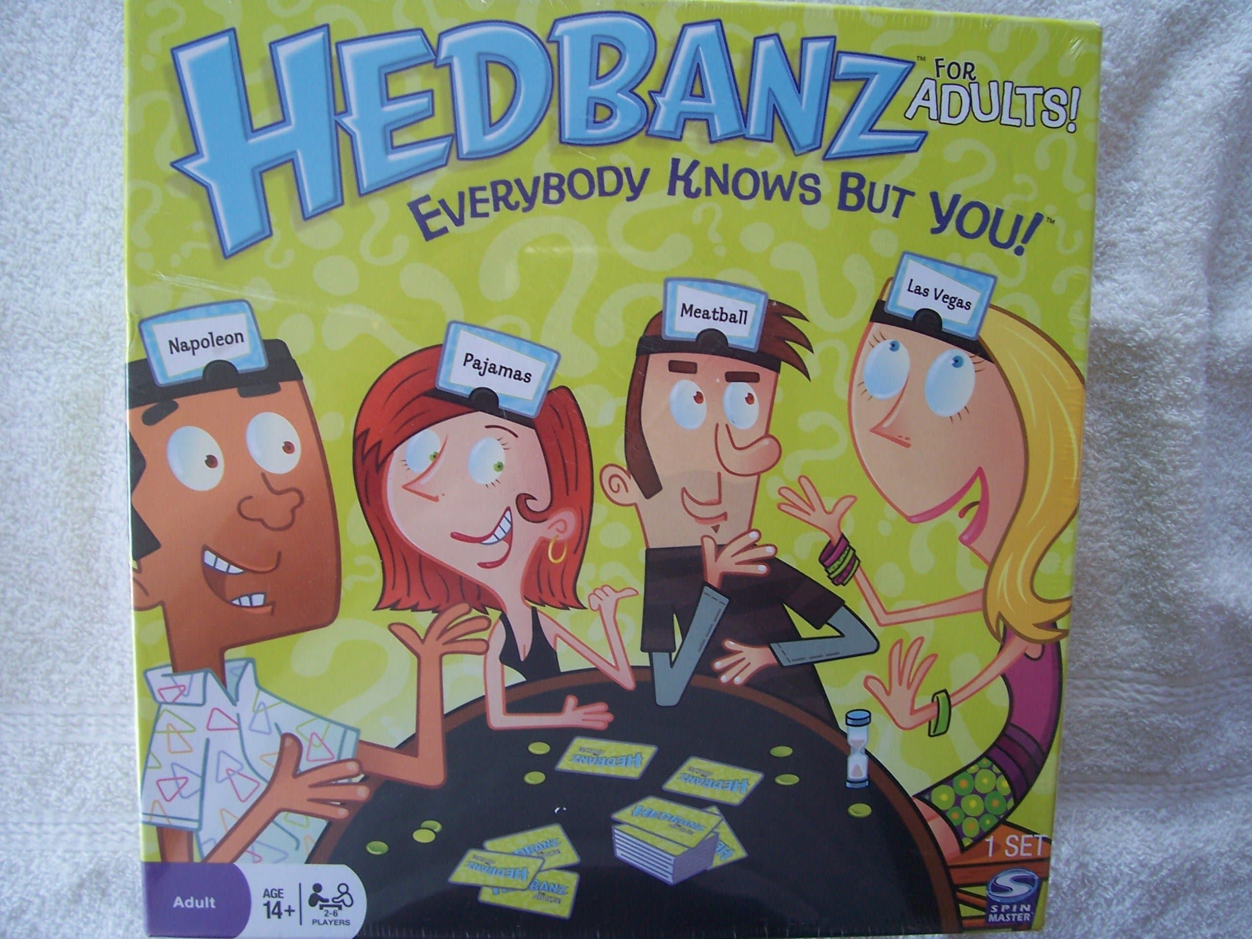 Spin Master Games Adult HedBanz
