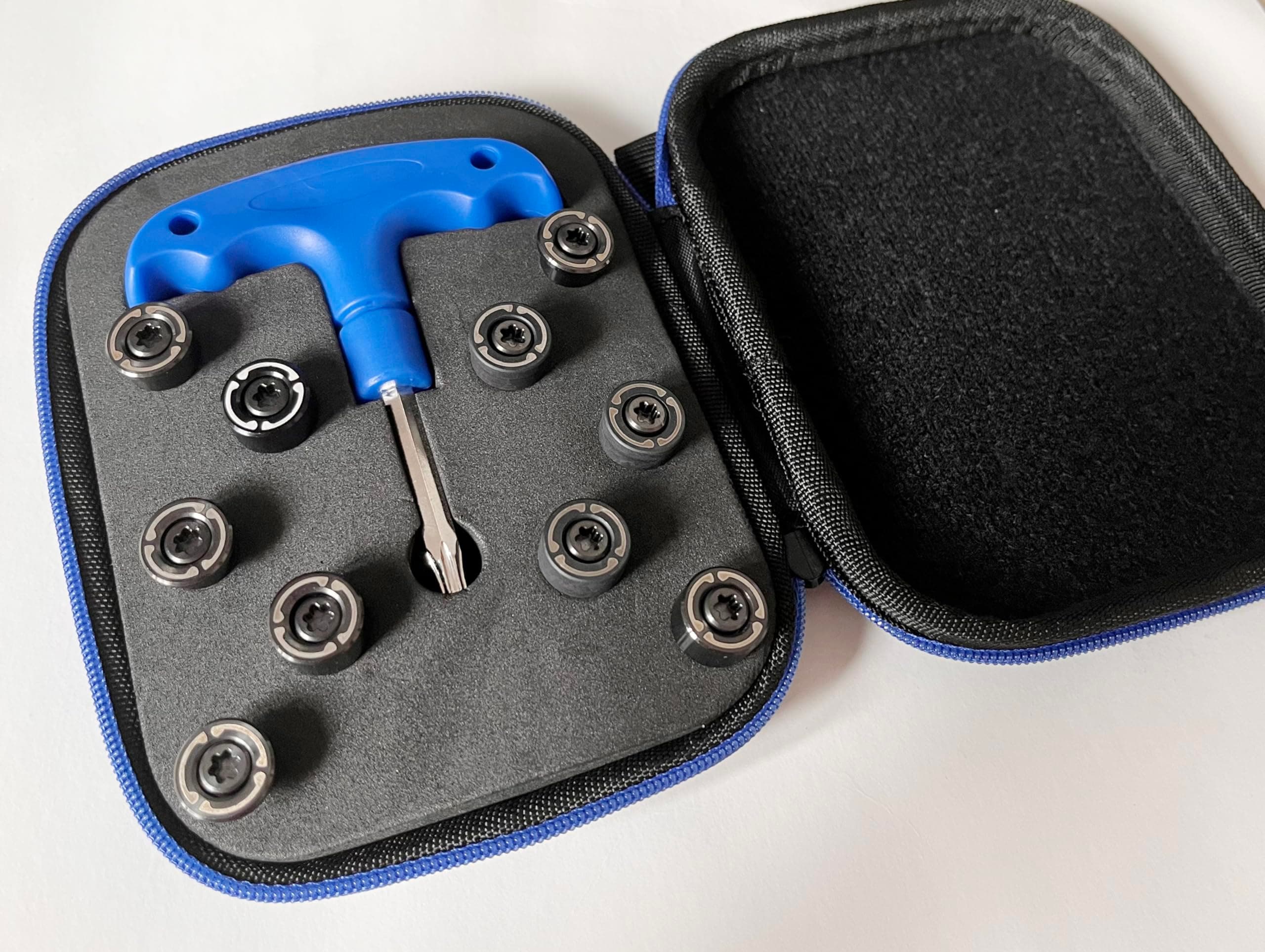 10pc Golf Weight Screw Compatible Fit for 2024 Taylormade QI10, QI10 Black, QI10 Max Driver, QI10 Tour Hybrid Clubs 4g 6g 8g 9g 10g 11g 12g 14g 15g 16g