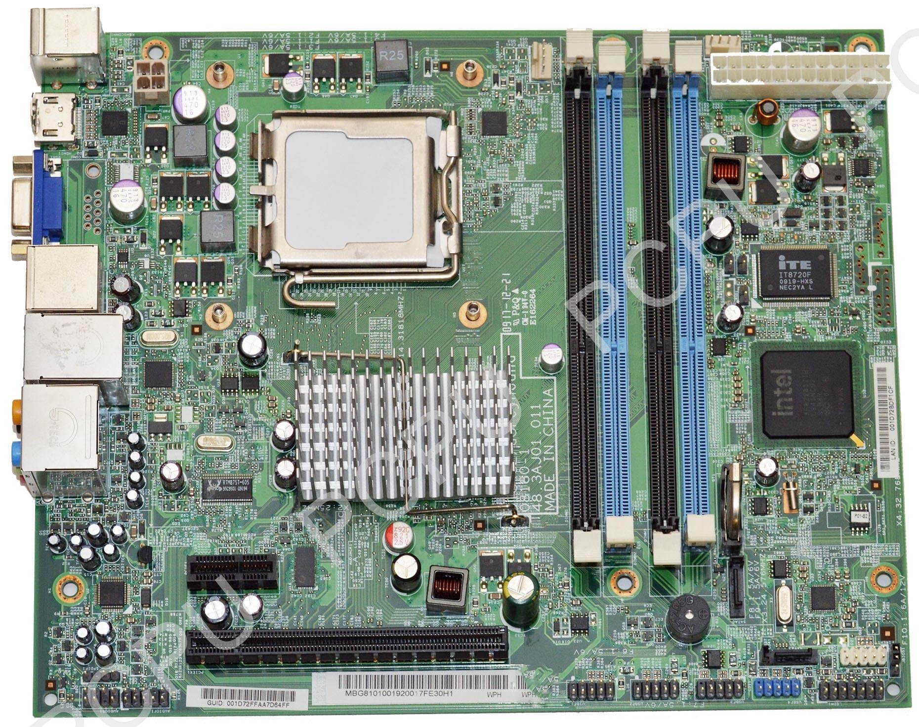 Mb.g8101.001 Gateway Sx2800-01 System Board, Dig43l, 08180-1, 48.3aj01.011