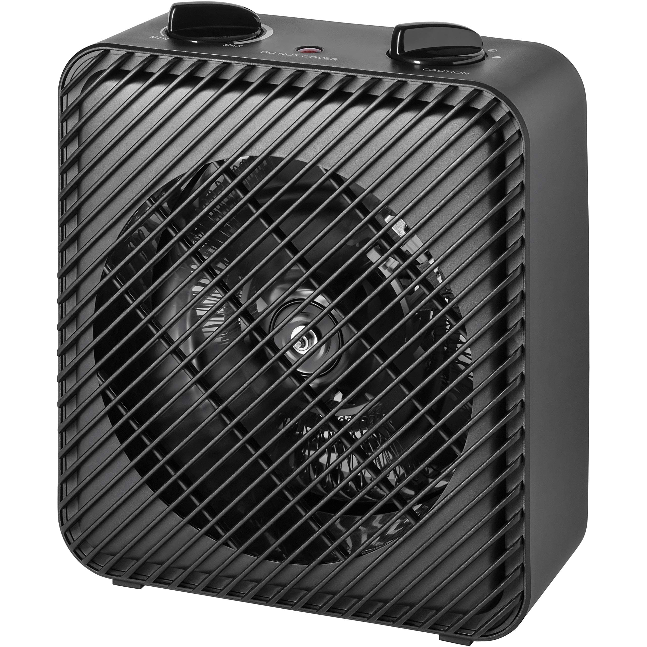 FAN-FORCED HEATER (BLACK)