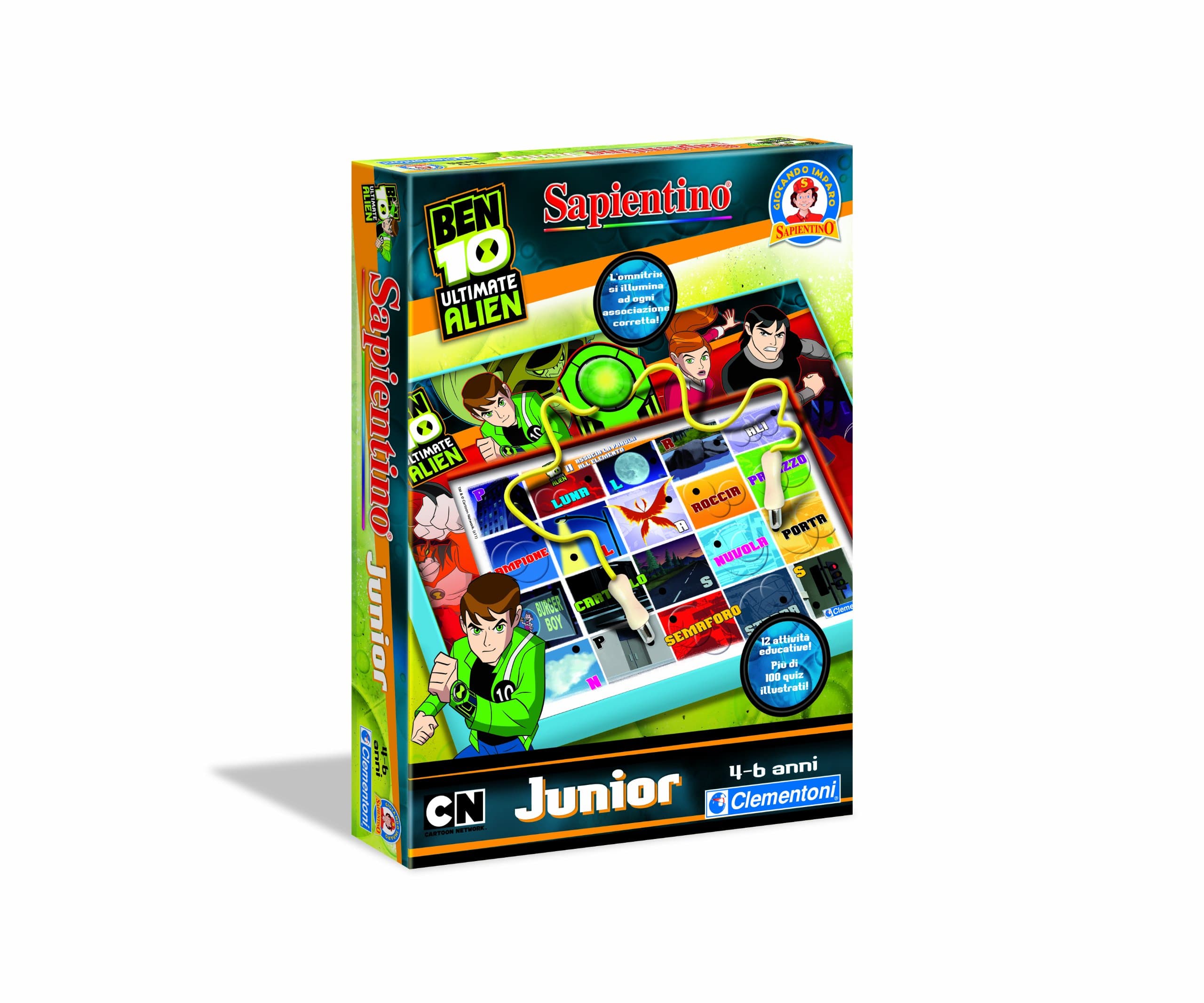 Sapientino Clementoni 13604 junior Ben 10 Ultimate Alien Junior Ben 10