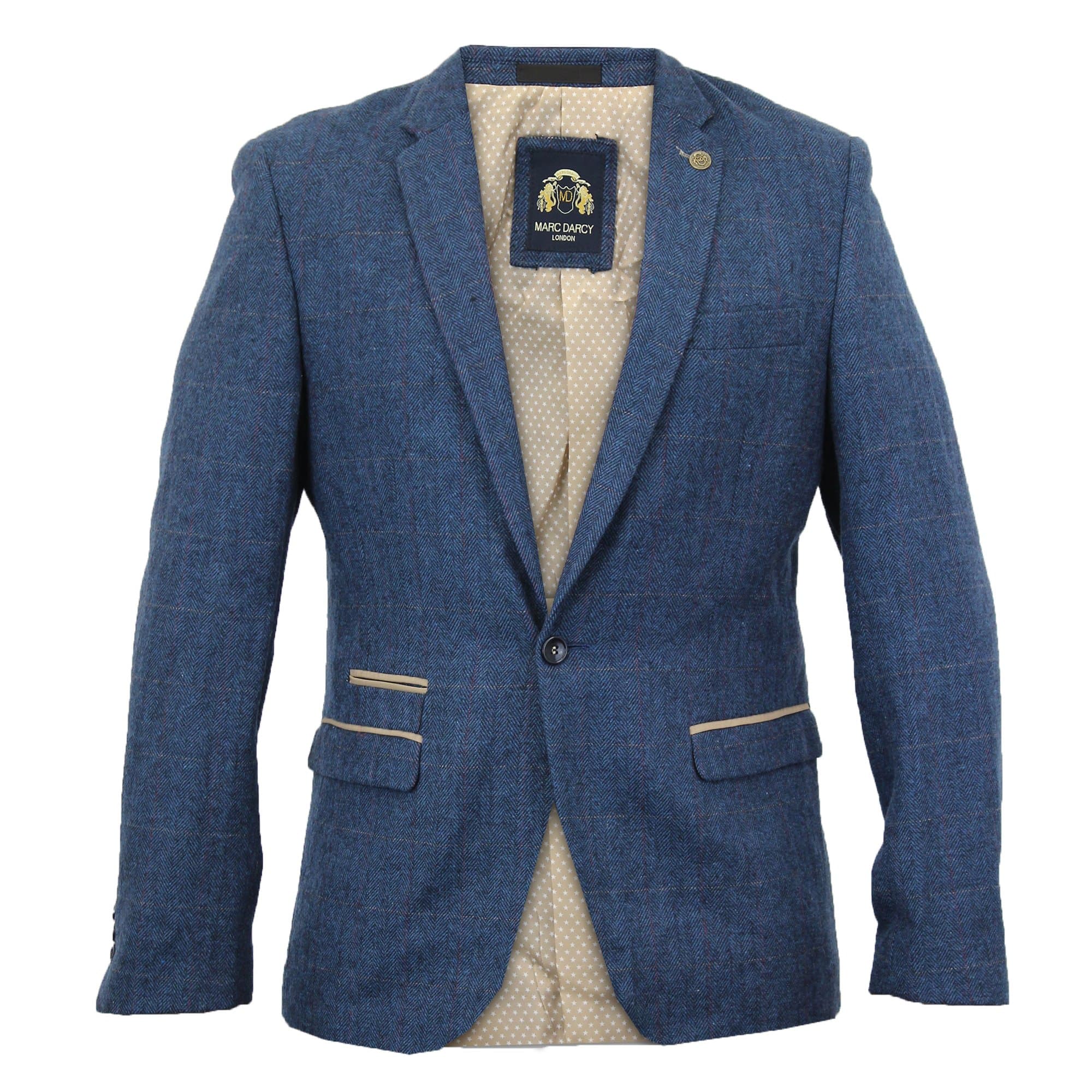 Marc Darcy Mens Stylish Wool Look Coats/Blazers DION