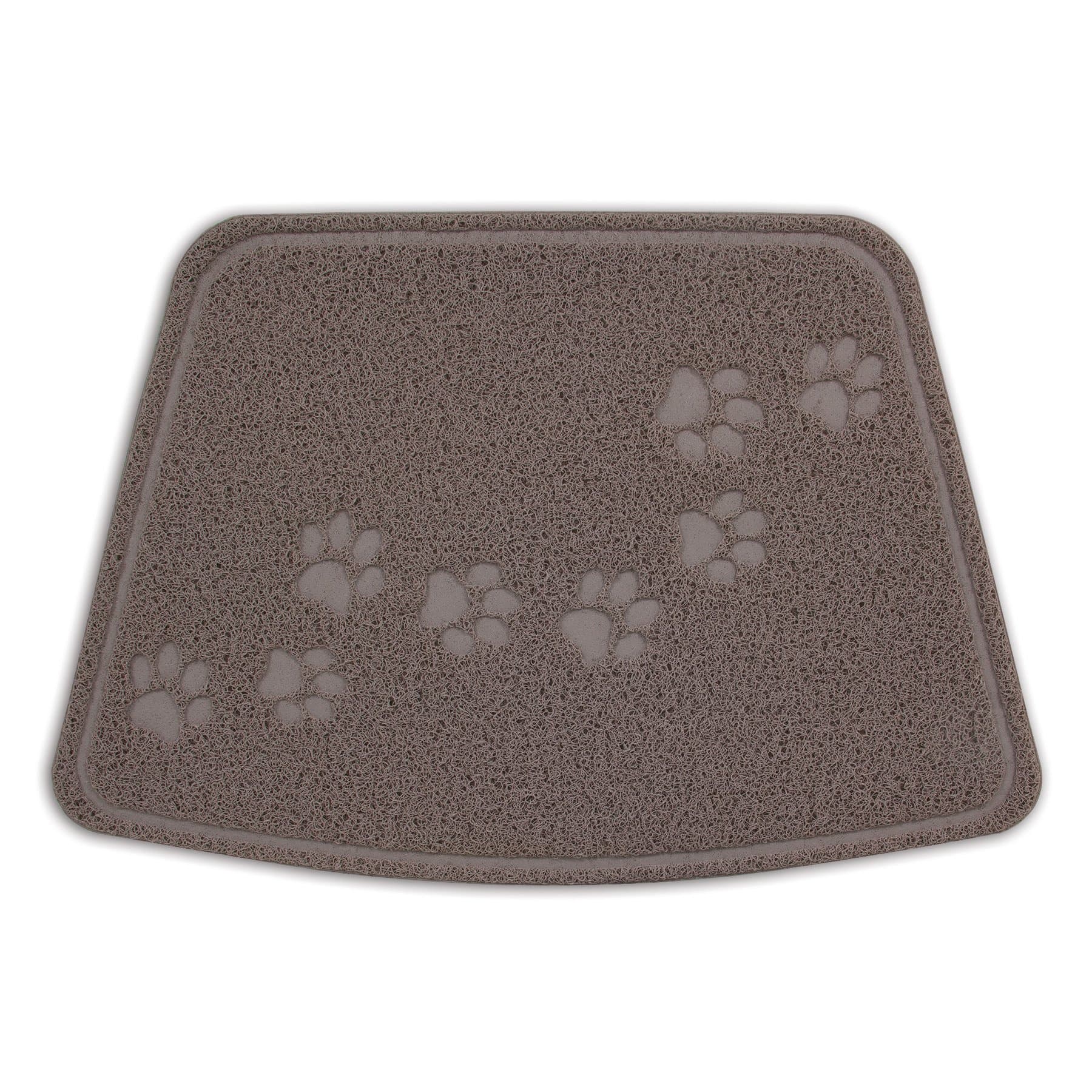 Petmate Arm & Hammer Wedge Shape Litter Mat with Paw Design