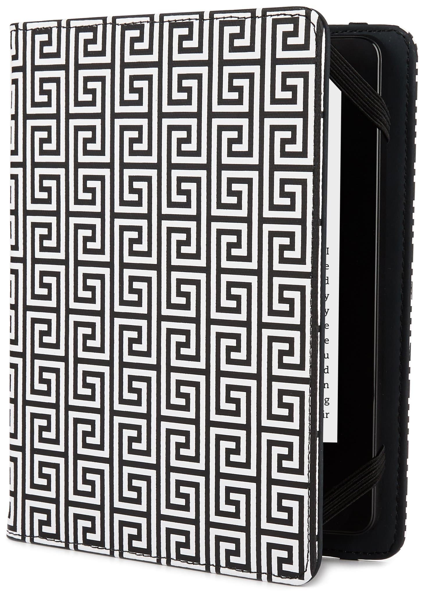 Jonathan Adler Greek Key Cover - Black/White (Fits Kindle Paperwhite, Kindle & Kindle Touch)
