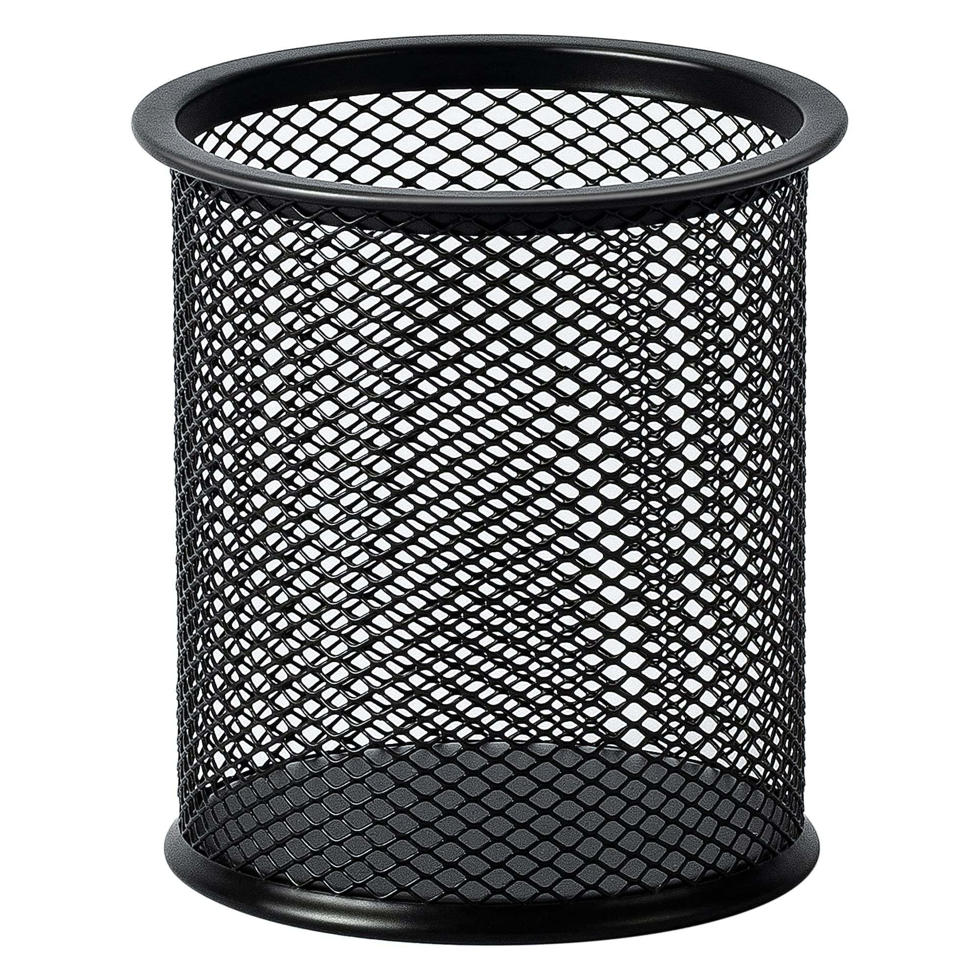 Wire Mesh Pen Cup, Black