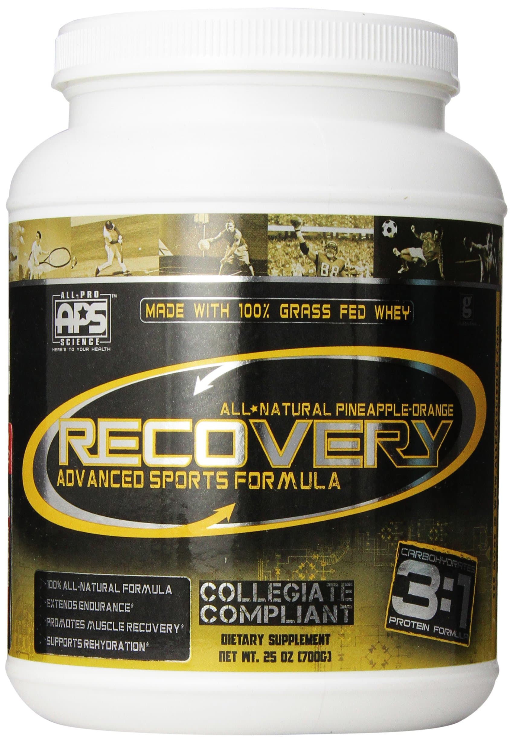 All Pro Science Recovery, Pineapple Orange, 25 oz (700-Grams)