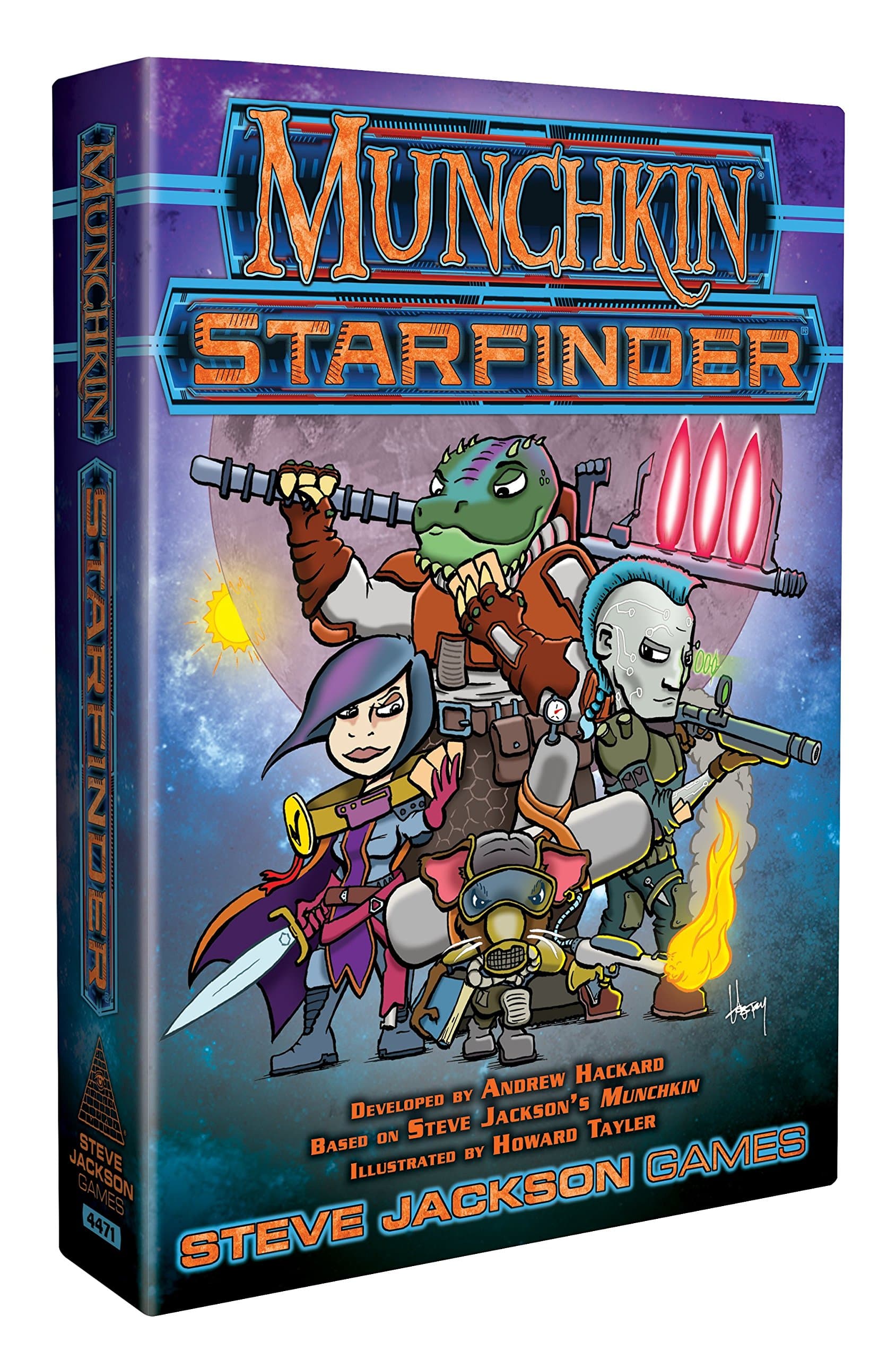 Steve Jackson Games Sjg4471 Munchkin Starfinder Games