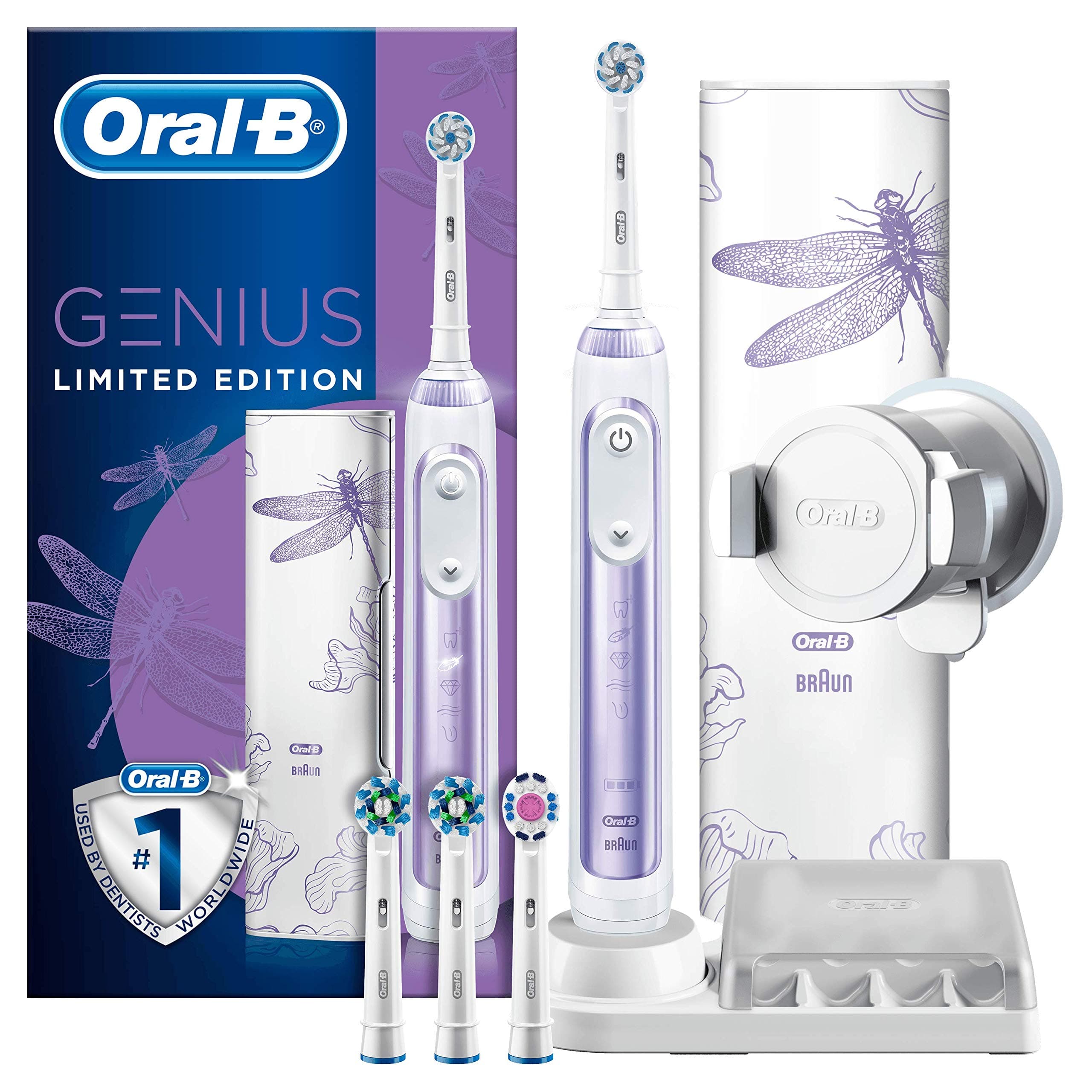 Oral-B Genius 9000 Electric Toothbrush, Orchid Purple
