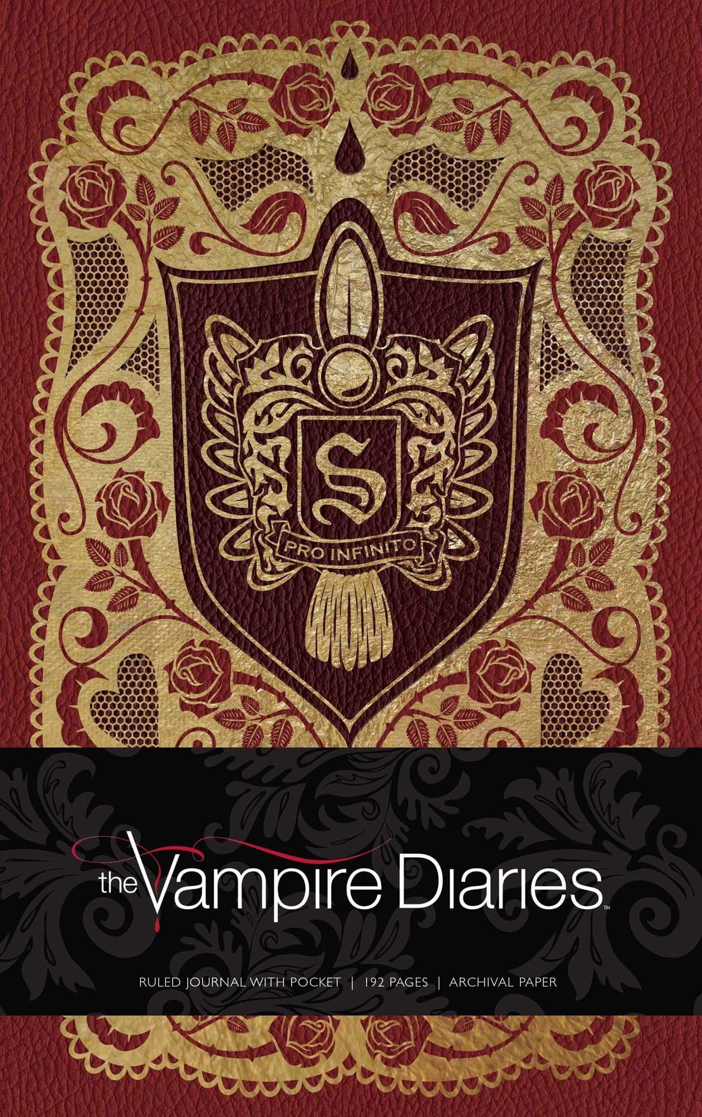The Vampire Diaries Hardcover Ruled Journal (Science Fiction Fantasy) Hardcover – 4 April 2017