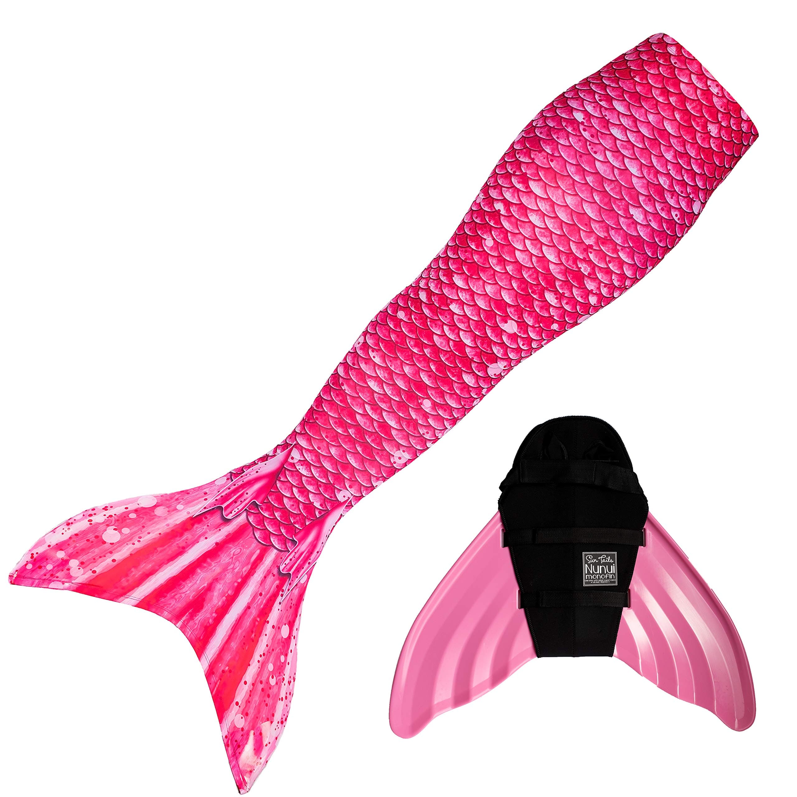 Sun TailsMermaid Tails for Swimming for Girls, Kids, and Adults with Monofin
