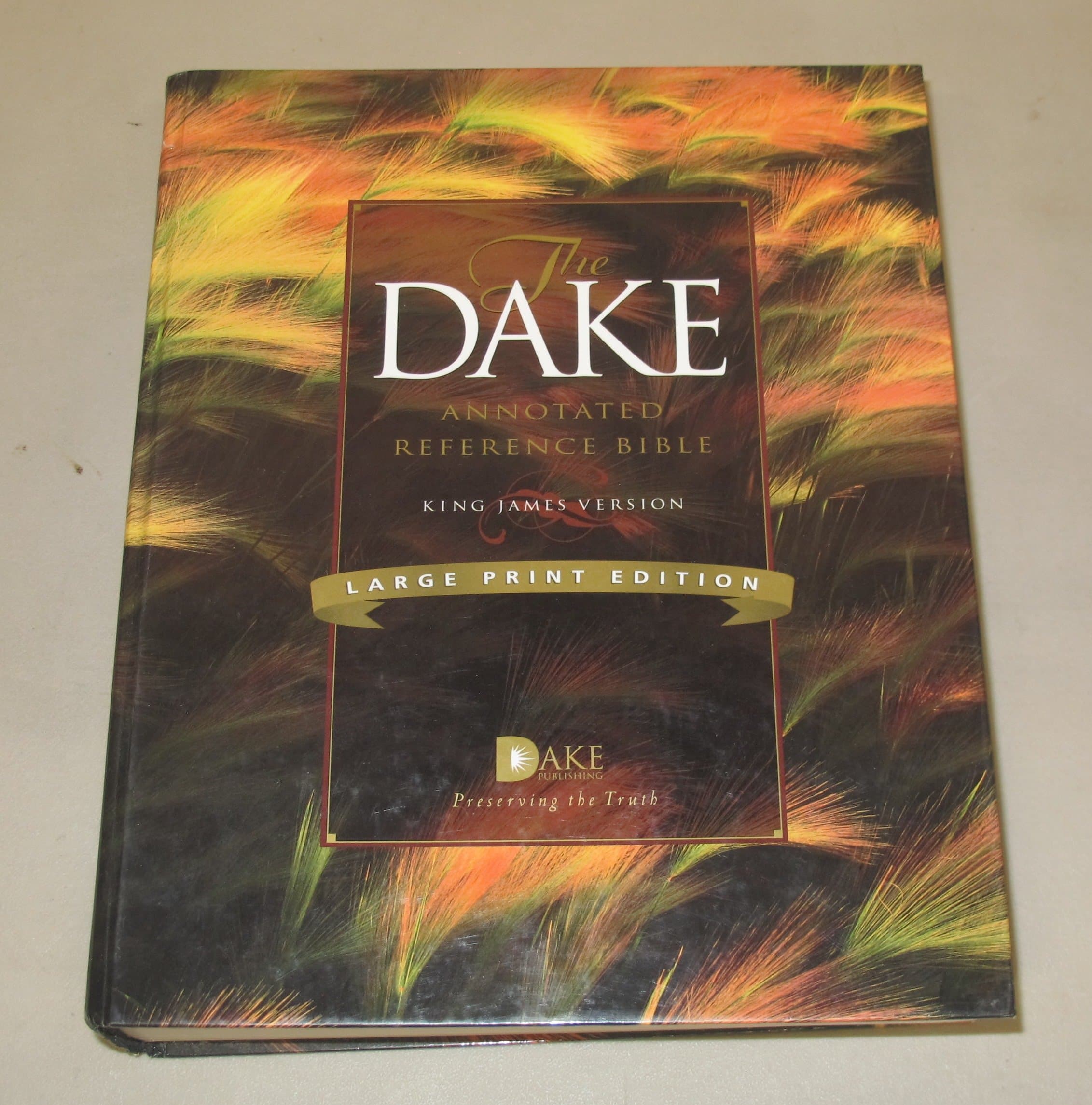 Holy Bible: King James Version, Dake's Annotated Reference Hardcover – Large Print, January 1, 1999