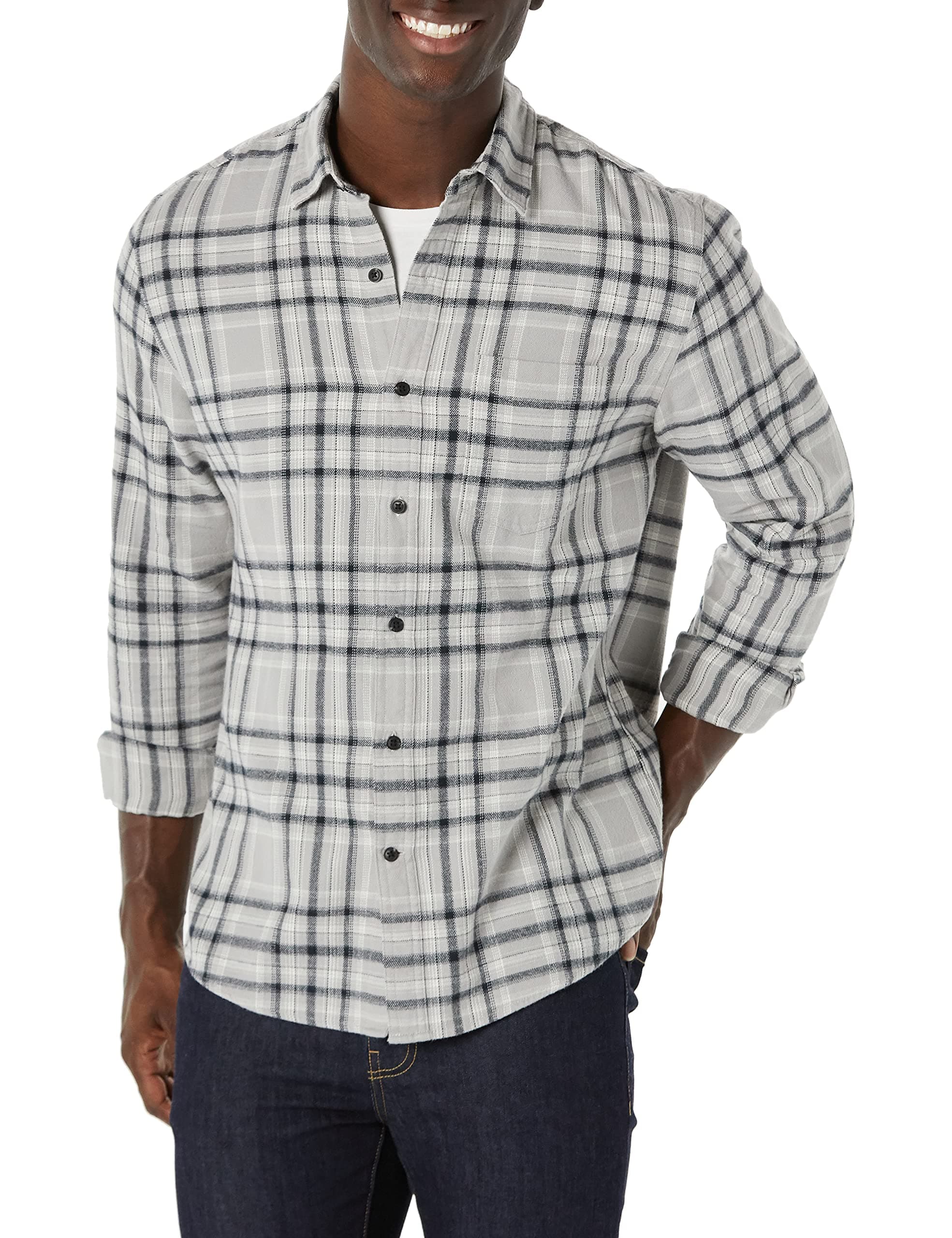 Men's Long-Sleeve Flannel Shirt