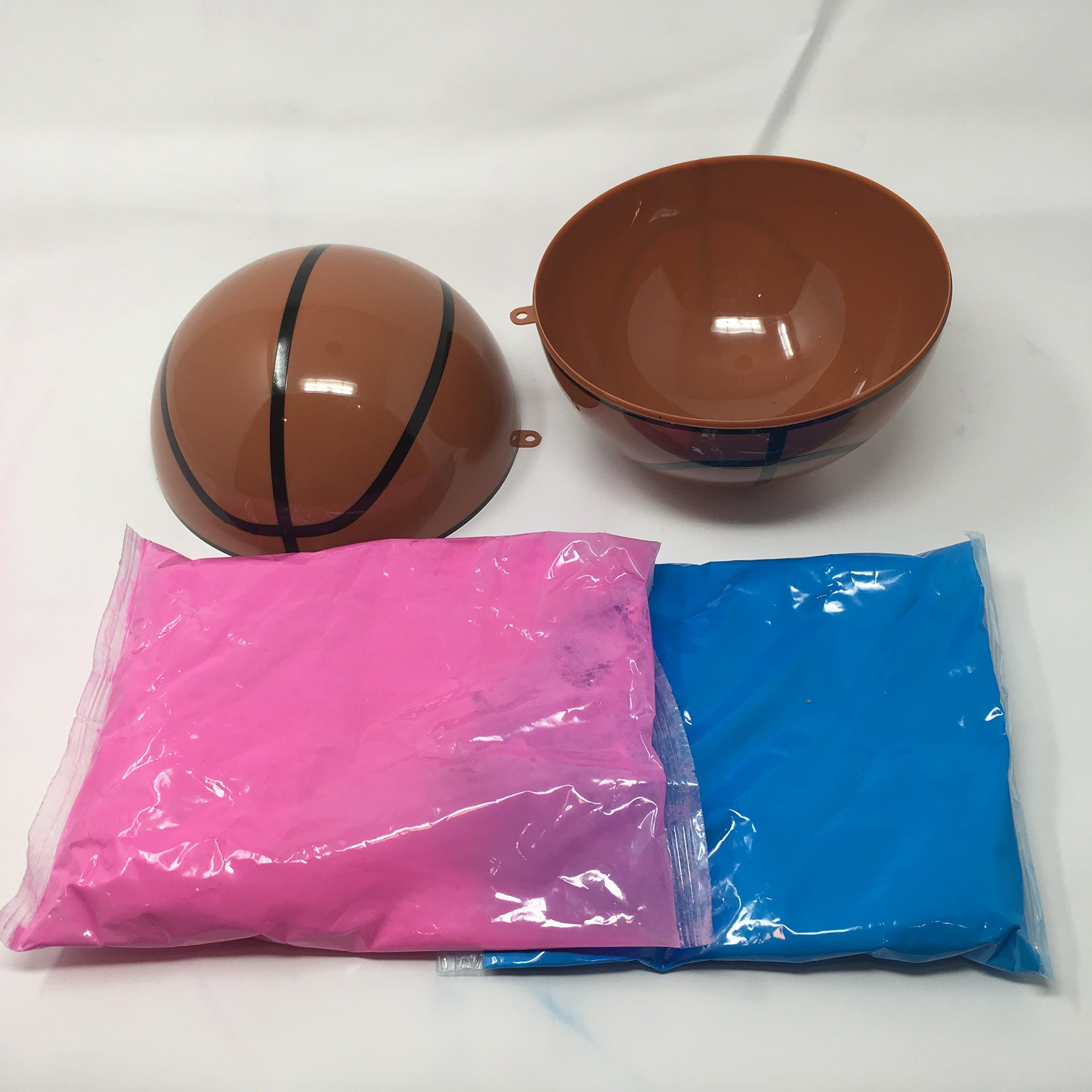 Gender Reveal Basketball - Pink and Blue Kit