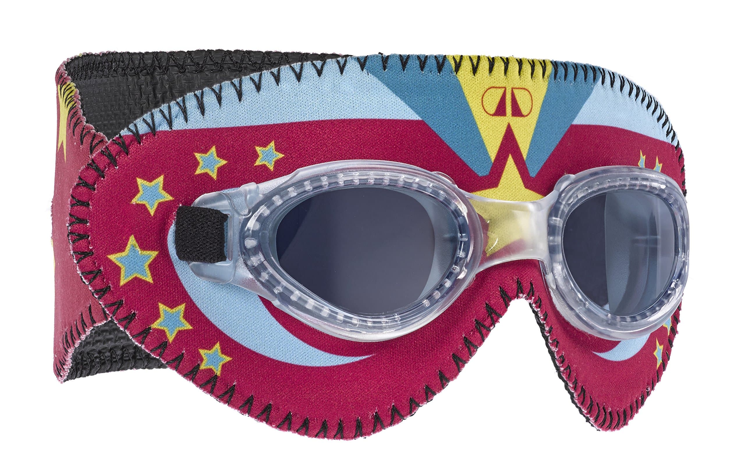 Giggly Goggles Blue Classic Hero Medium Swimming Goggles for for Kids (2-10 Years)