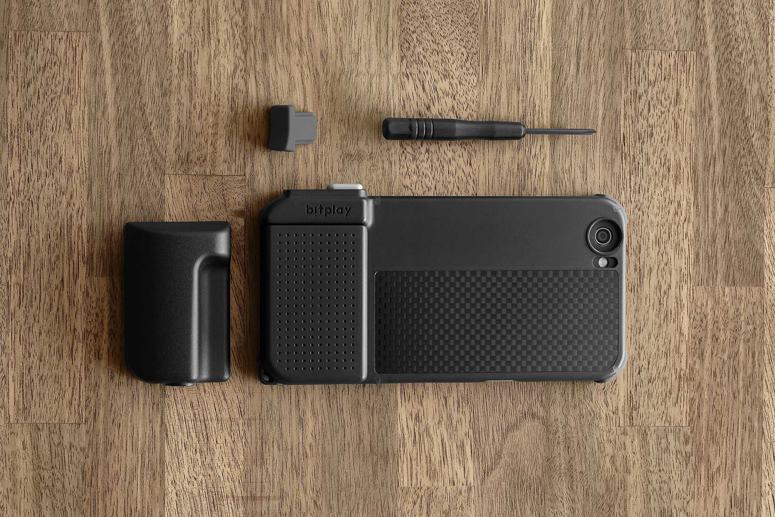 Bitplay SNAP! PRO - iPhone 6/6S Camera Case - Basic Package - Black