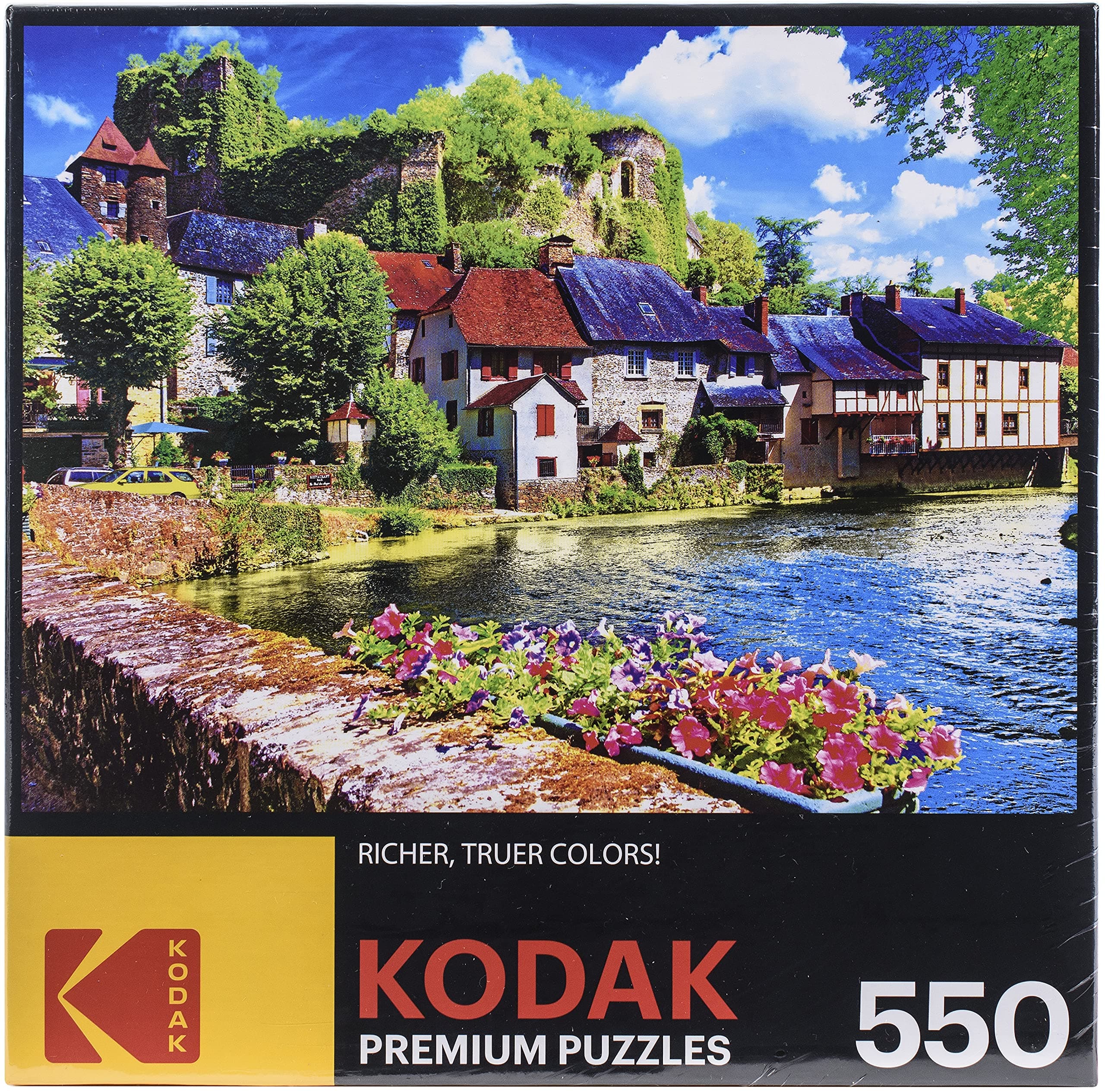 RoseArtKodak Premium - Auvezere River Limousin France - 550 Piece Jigsaw Puzzle for Adults
