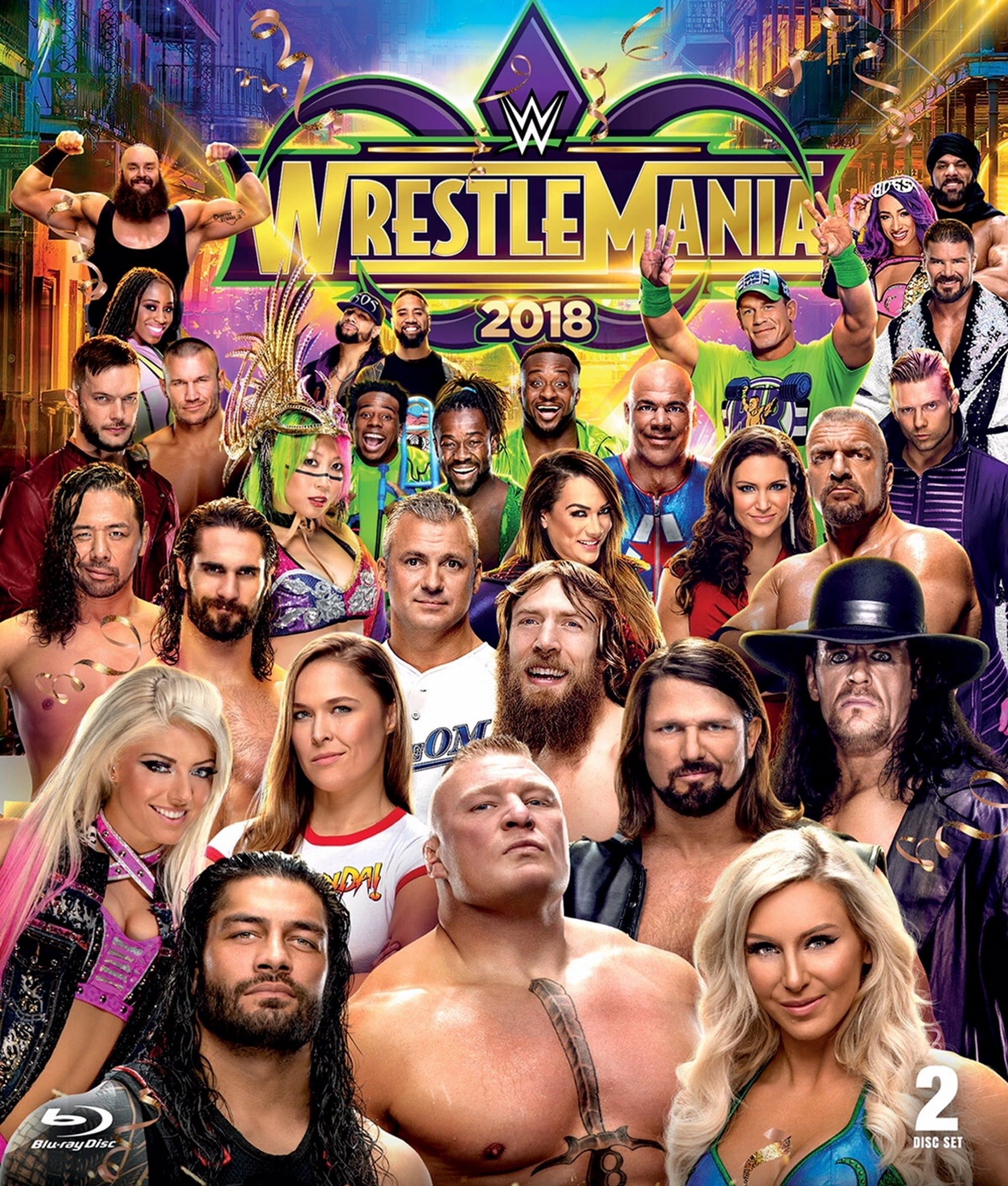 WWE: WrestleMania 34 (BD)